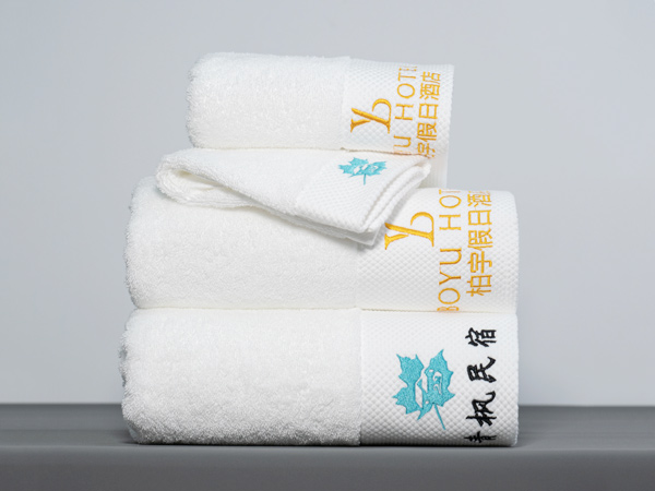 酒店毛巾套装-铂金缎