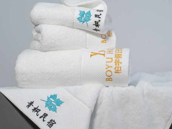 酒店毛巾套装-铂金缎