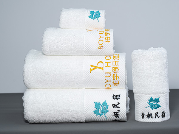 酒店毛巾套装-铂金缎
