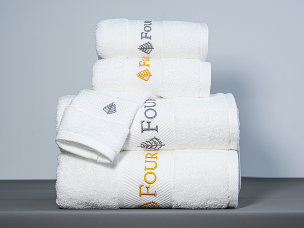 酒店毛巾套装-人字缎