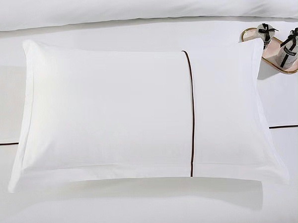 酒店四件套嵌条床品套件批发全棉床单被套五星级酒店布草