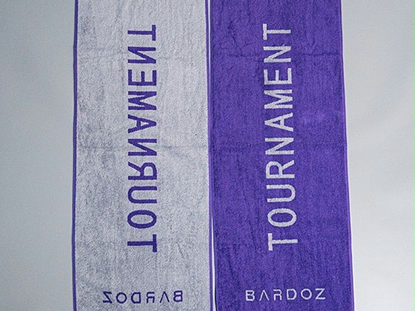 色织提花运动毛巾