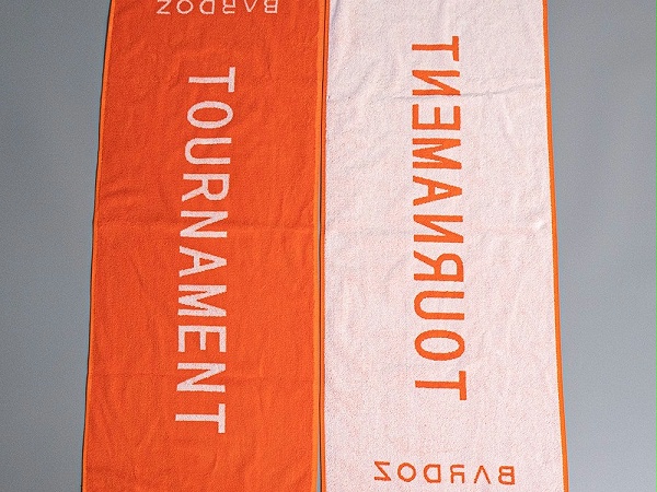 色织提花运动毛巾