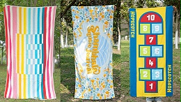 梦妃丝定制沙滩巾：把海风与个性织进每一寸柔软