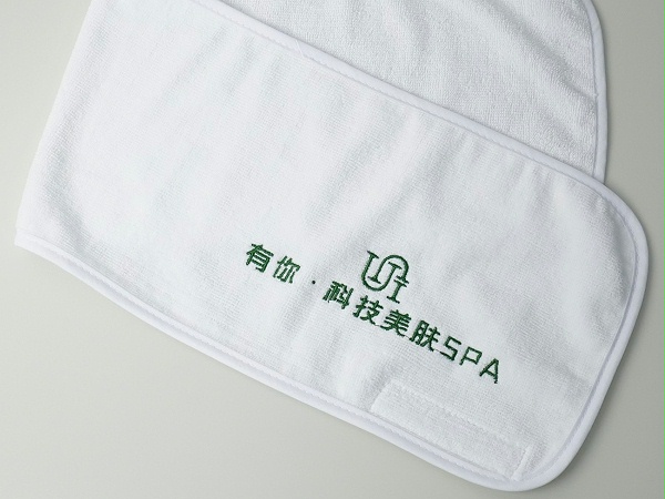 美容院毛巾套装全棉包头巾SPA会所皮肤管理面巾加厚铺床白浴巾